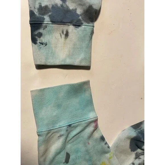 Nike hoodie sweater womens 2x tye dye blue - Picture 6 of 10
